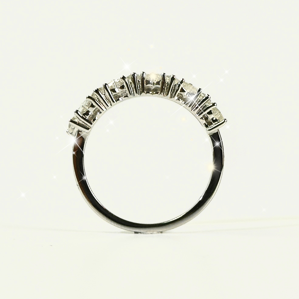 Your Jewelry - Moissonites band S925 ring