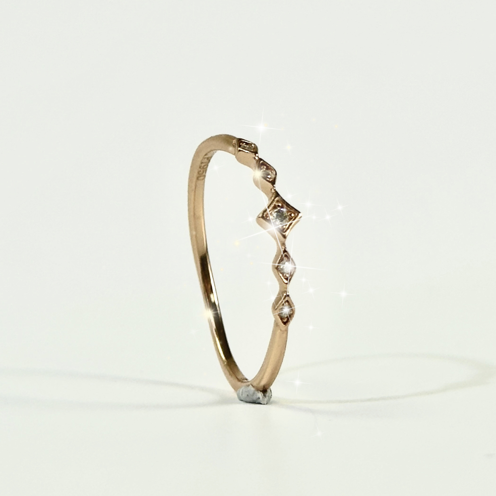 Your Jewelry - Moissonites band S925 ring