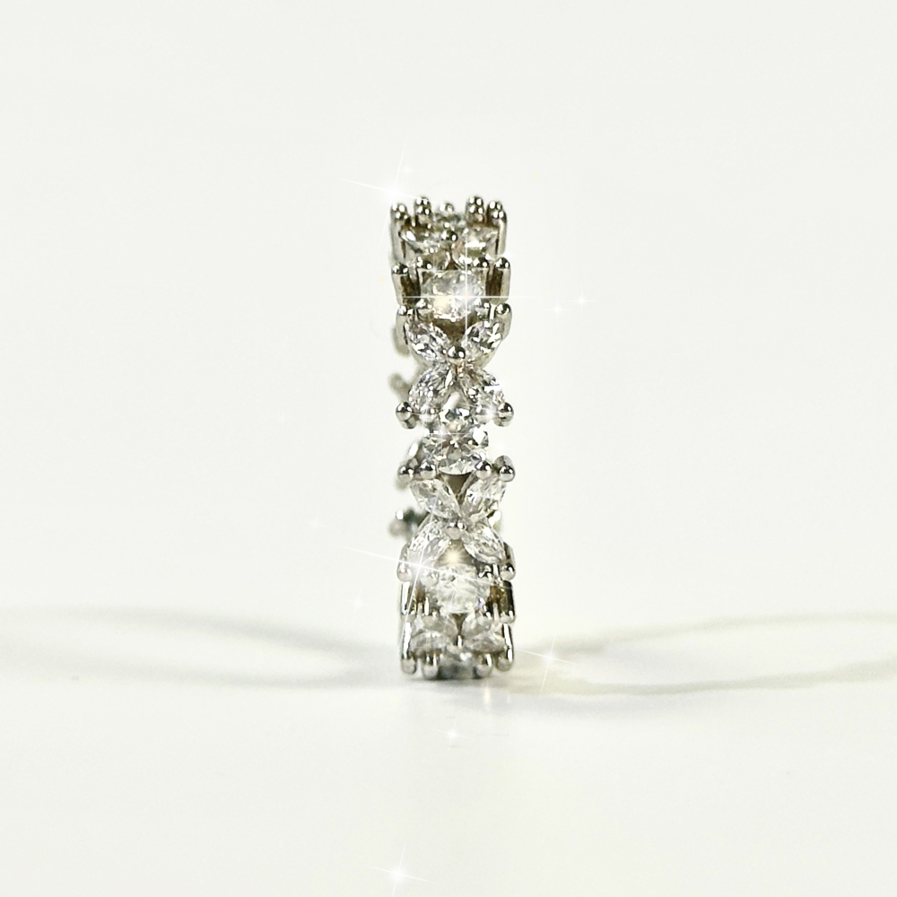 Your Jewelry - Moissonites band S925 ring