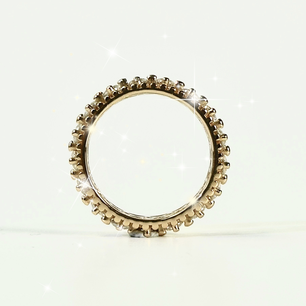 Your Jewelry - Moissonites band S925 ring