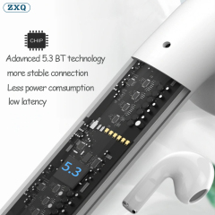 ZXQ F3 True Wireless Earbuds with 13.6mm Drivers