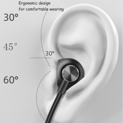 ZXQ Q2 Neckband Wireless Earphones - Black Edition