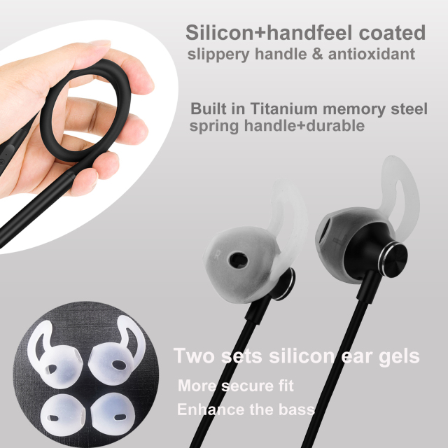 ZXQ Q2 Neckband Wireless Earphones - Black Edition