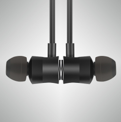 ZXQ Q1s Neckband Wireless Earphones - Black Edition