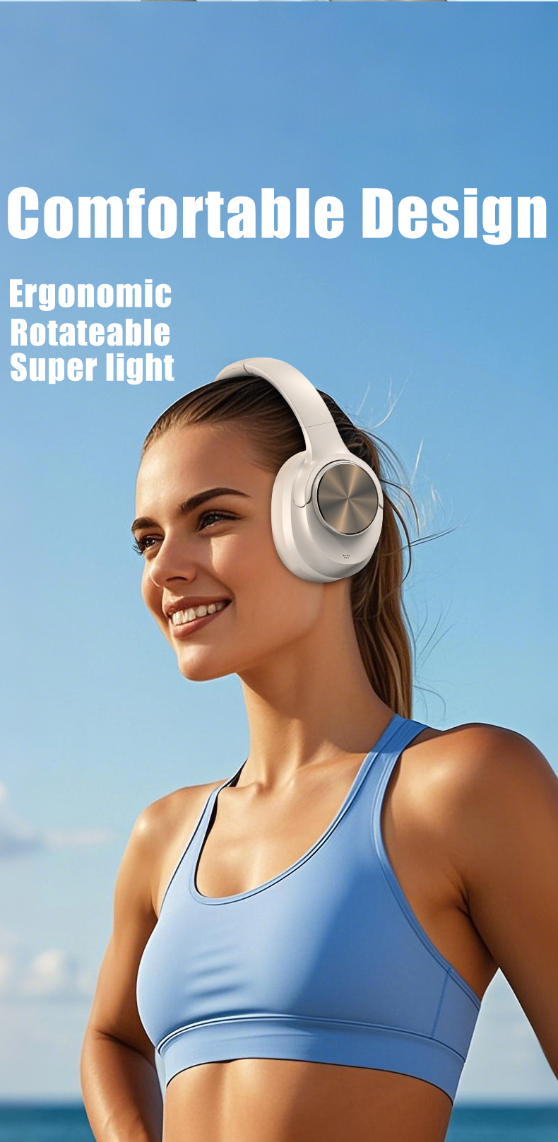 H8 Active Noise Cancelling Wireless Headphones