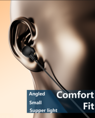 ZXQ S3 Collar Clip Style Neckband Earbuds