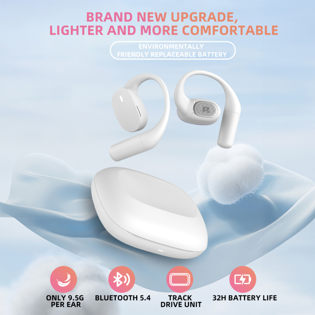 ZXQ F12 Open-Ear Headset with Replaceable Battery