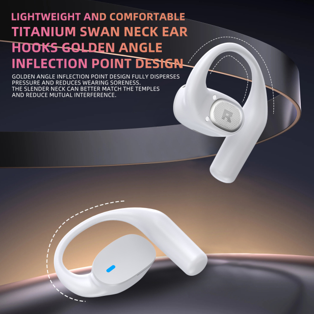 ZXQ F12 Open-Ear Headset with Replaceable Battery