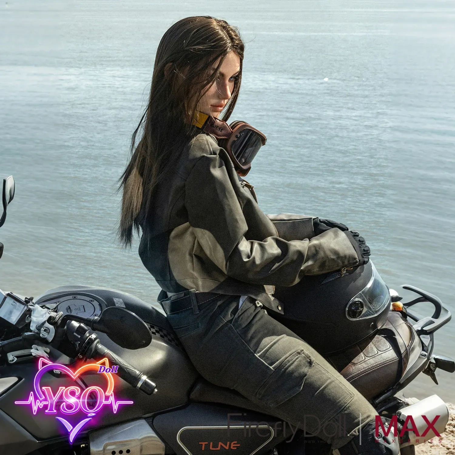 165cm Beach Biker Sexy Adult Doll| Motor Theme Silicone