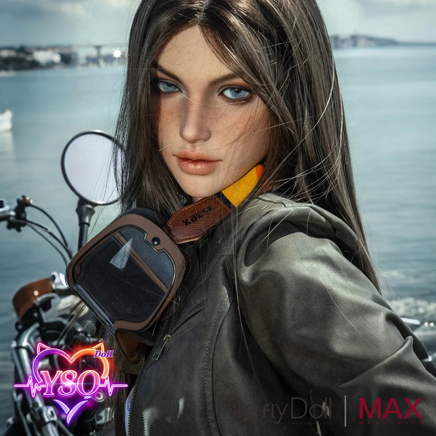165cm Beach Biker Sexy Adult Doll| Motor Theme Silicone