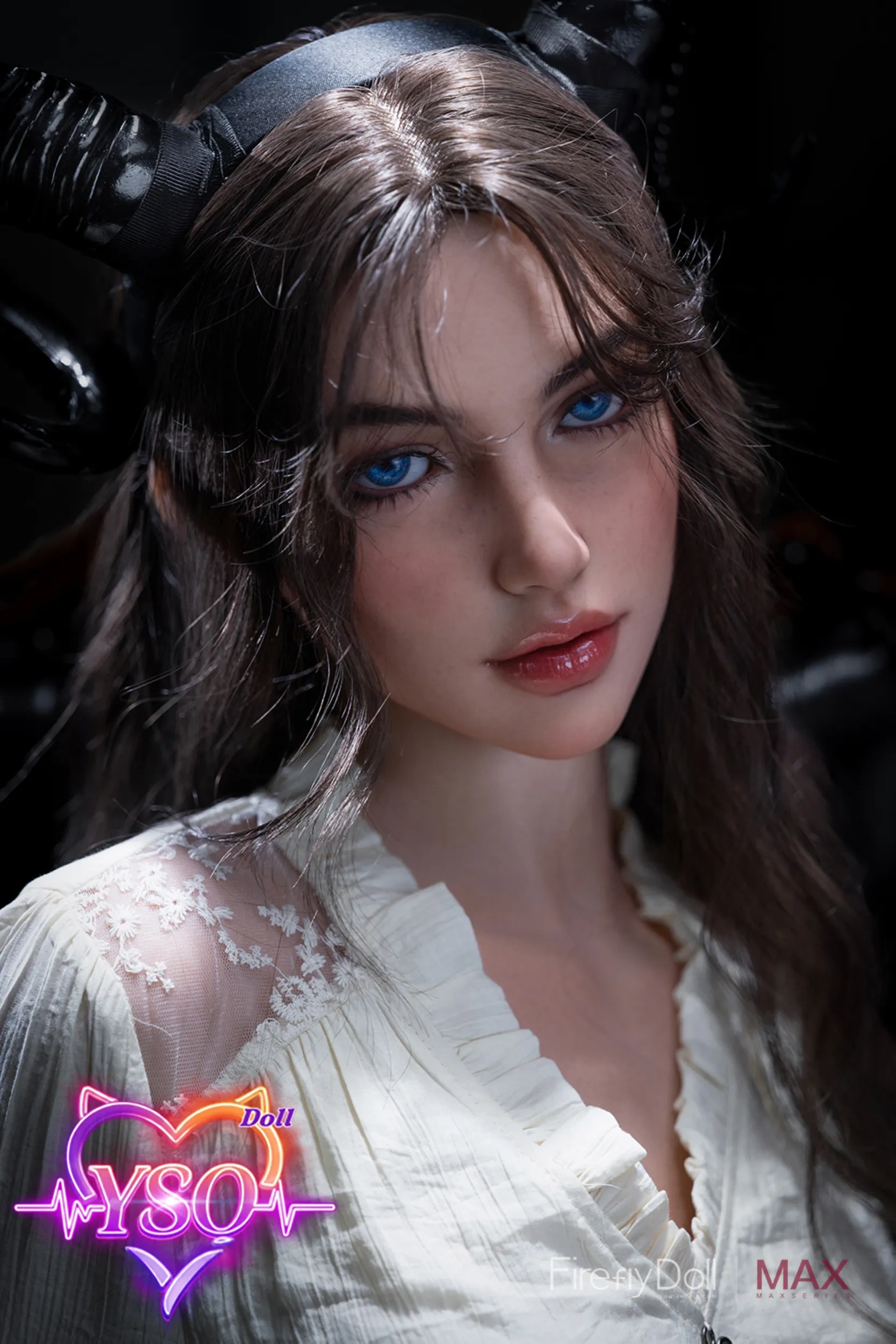 165cm Succubus Muse | Sexy Little Devil Silicone Doll in Professional Office Attire