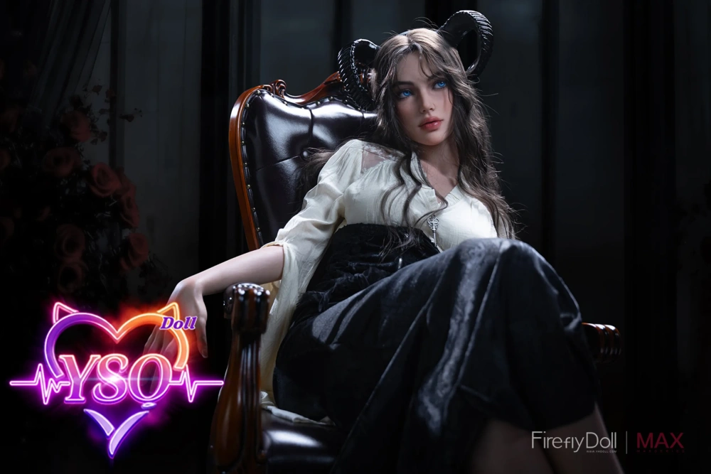 165cm Succubus Muse | Sexy Little Devil Silicone Doll in Professional Office Attire