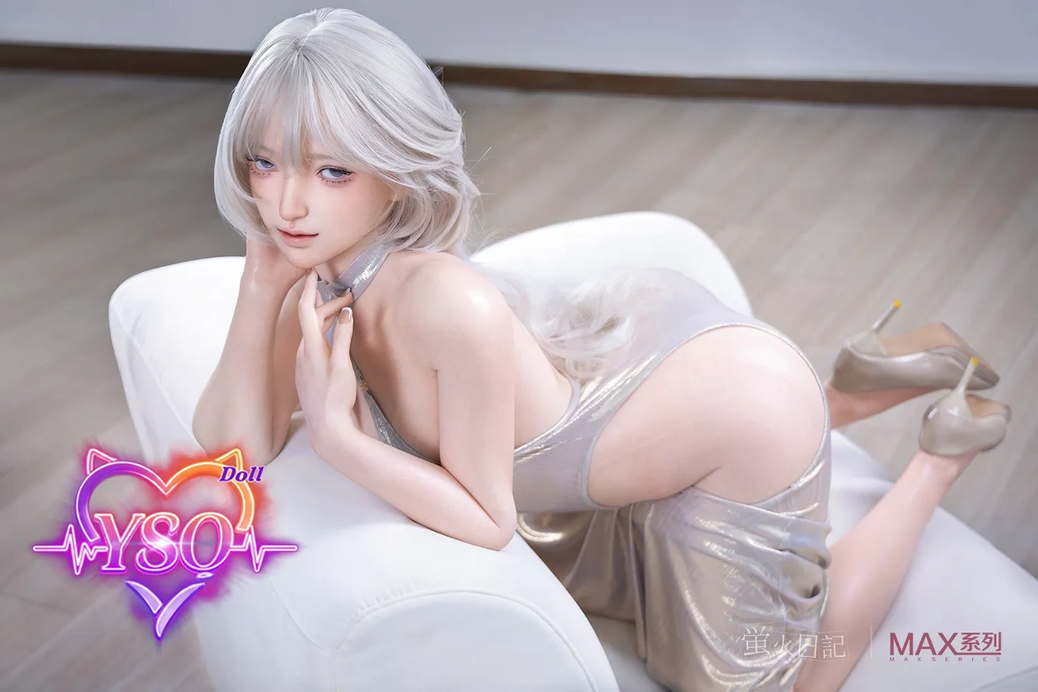 Linglong - 165cm (5.4ft) Premium Silicone Sex Doll: Cute Anime Face with Voluptuous Curvy Body - Fully Customizable Luxury Adult Companion