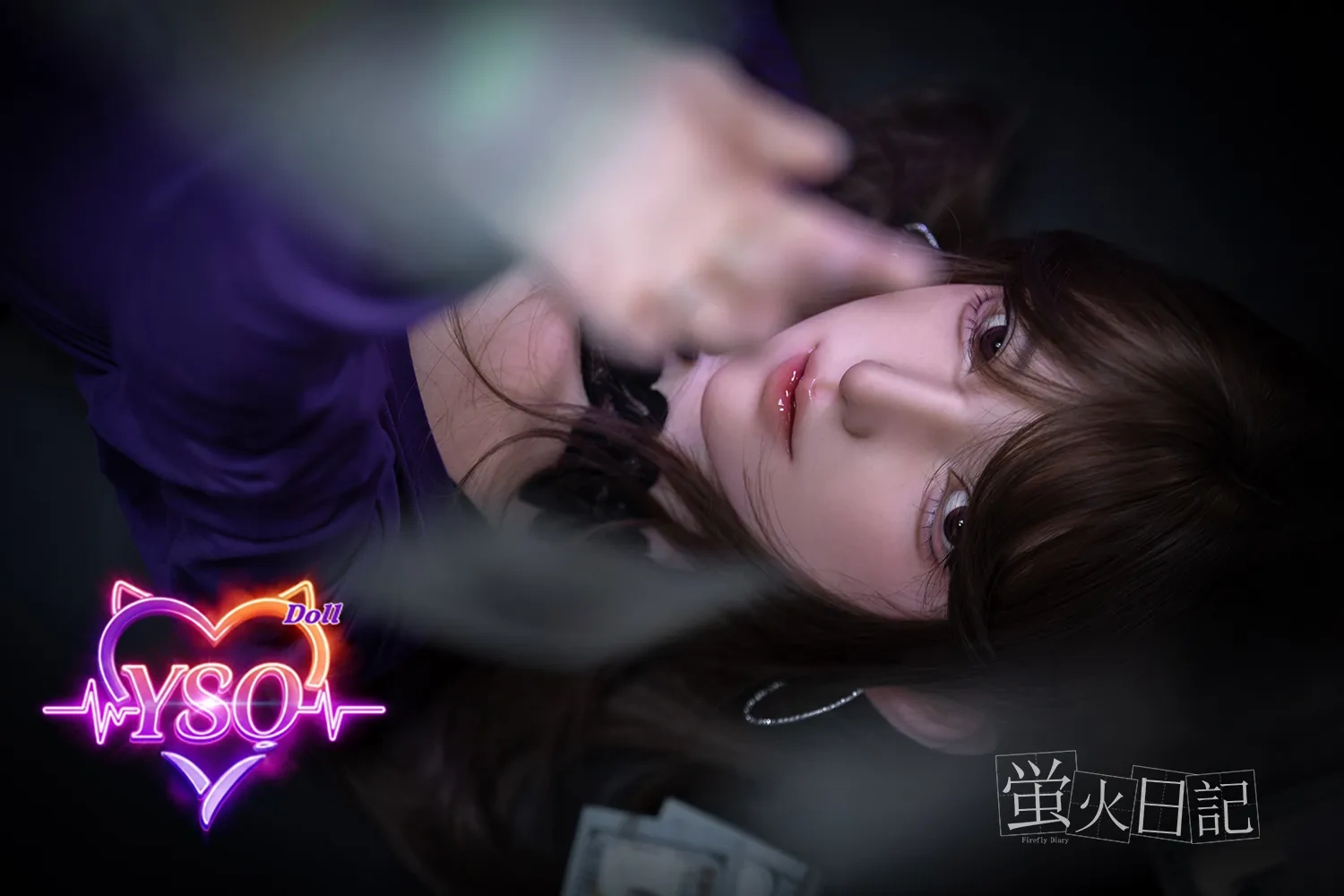LingLong - 164cm (5.38ft) Mystery Violet Edition: Platinum Silicone Sex Doll with Sultry Curves & Fully Customizable Pro-Functions