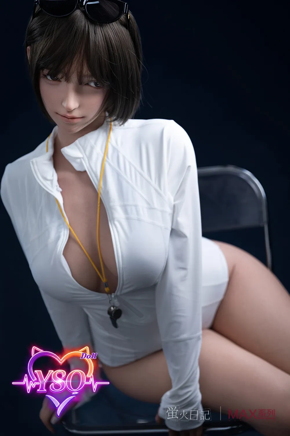 LingLong - 165cm (5.4ft) Ethereal White Edition: Premium Solid Silicone Sex Doll - Pure Innocence with Full Customization