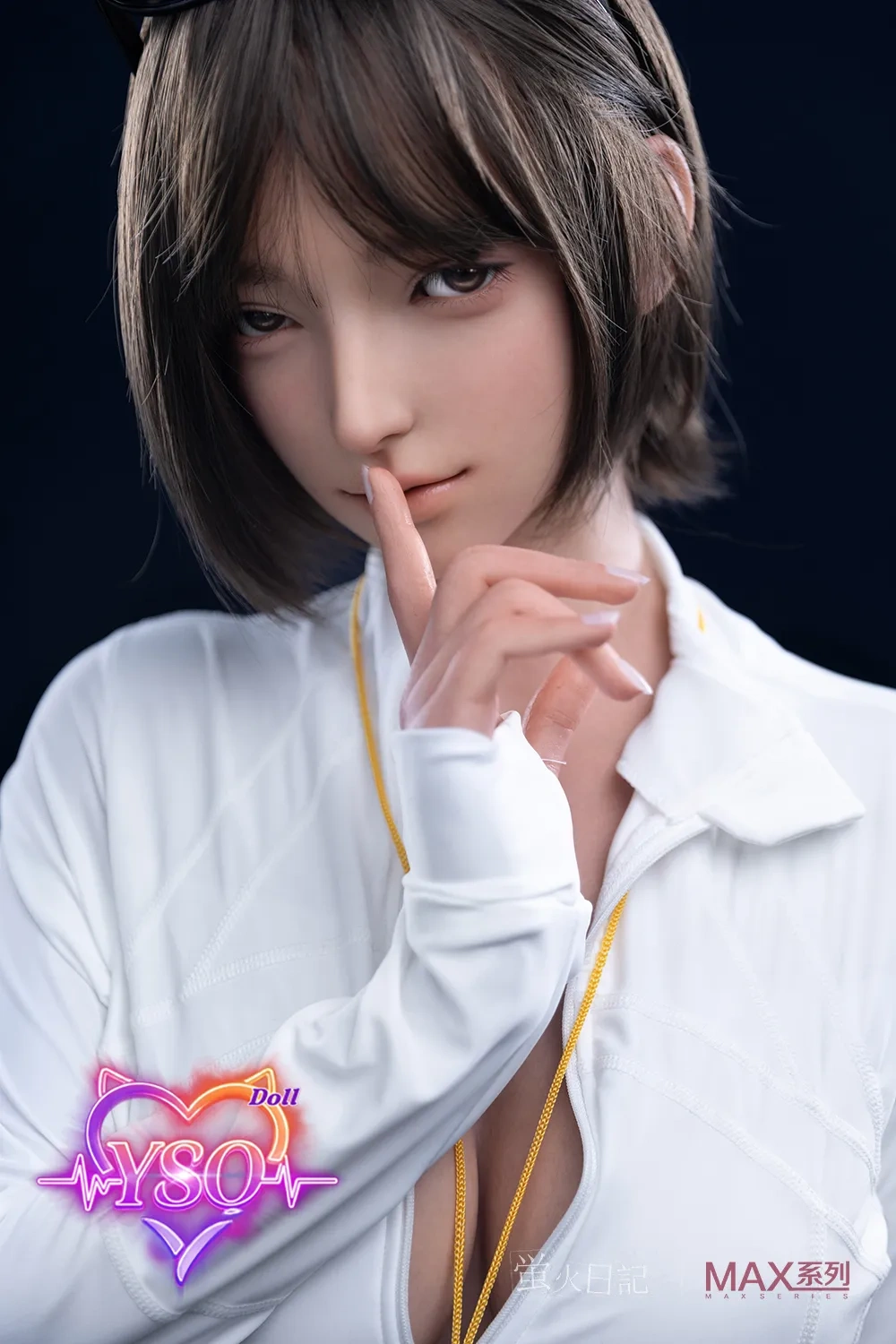 LingLong - 165cm (5.4ft) Ethereal White Edition: Premium Solid Silicone Sex Doll - Pure Innocence with Full Customization