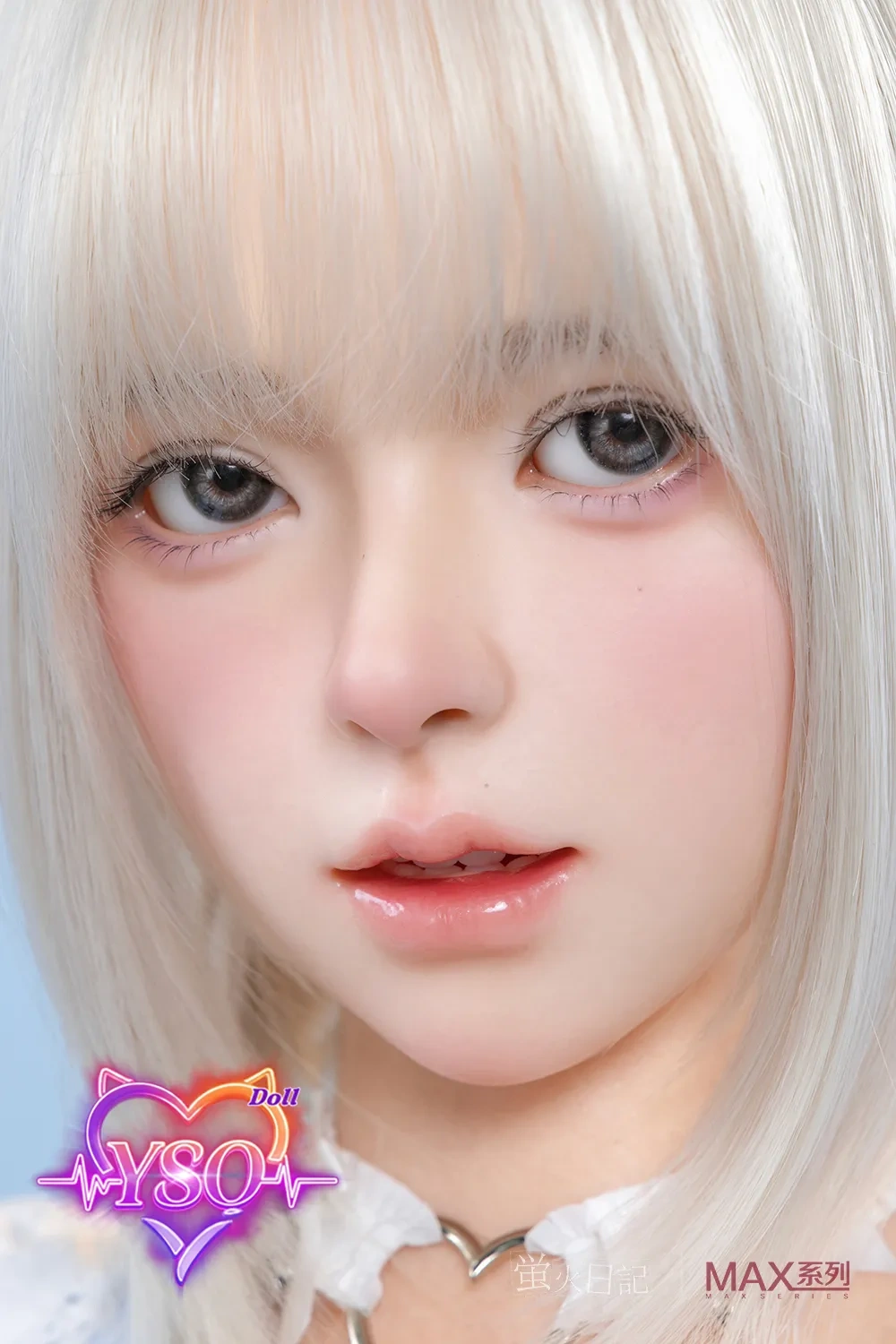 LiuLi - 160cm (5.25ft) Mythical White-Haired Beauty: Premium Silicone Art Doll - Enchanting Anime Aesthetic & Fully Customizable High-Tech Companion