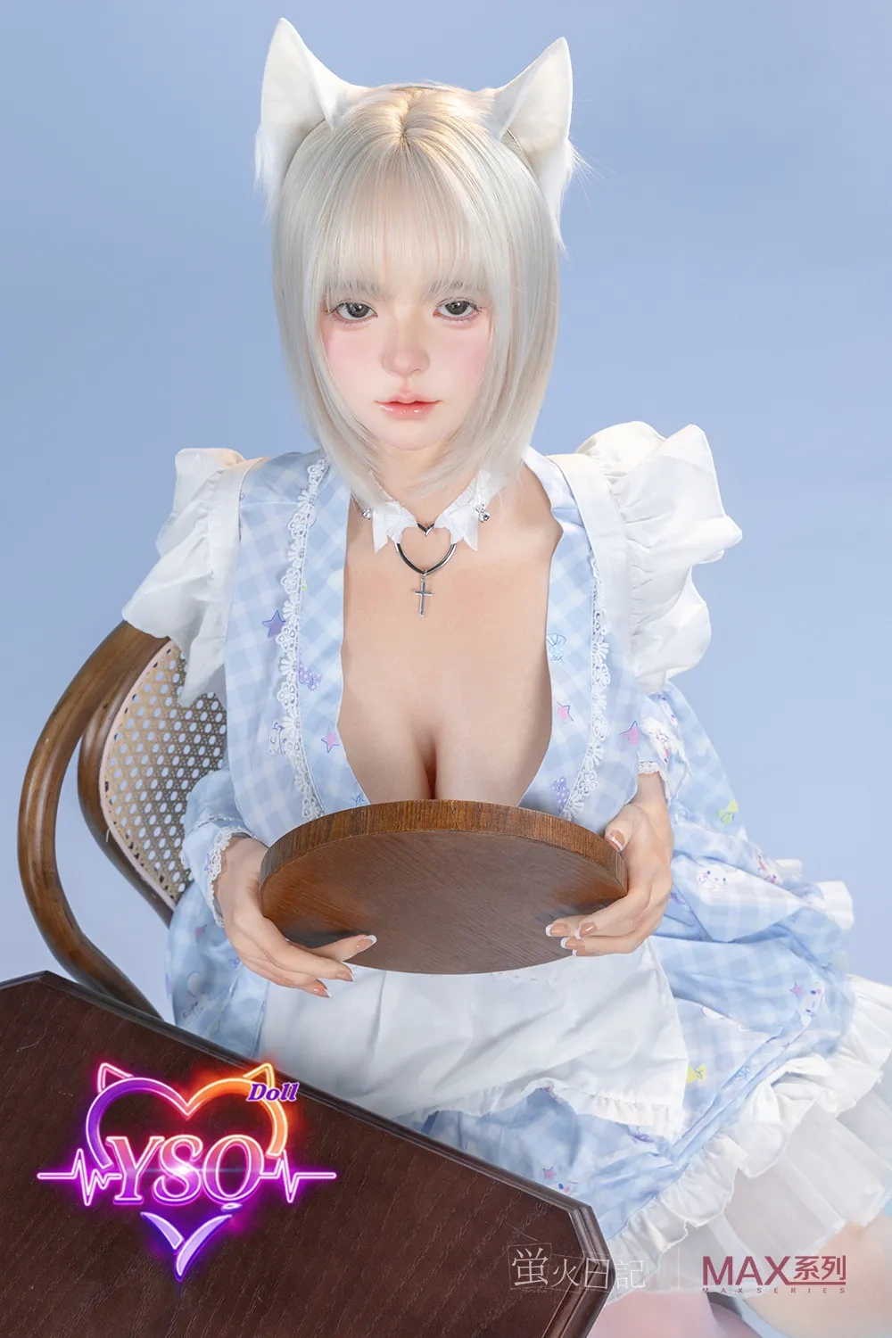 LiuLi - 160cm (5.25ft) Mythical White-Haired Beauty: Premium Silicone Art Doll - Enchanting Anime Aesthetic & Fully Customizable High-Tech Companion