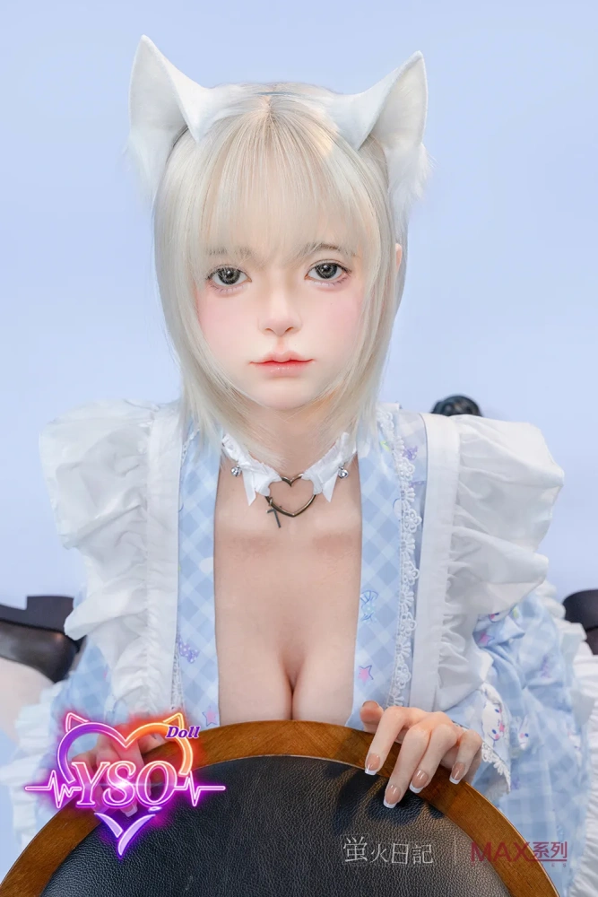 LiuLi - 160cm (5.25ft) Mythical White-Haired Beauty: Premium Silicone Art Doll - Enchanting Anime Aesthetic & Fully Customizable High-Tech Companion