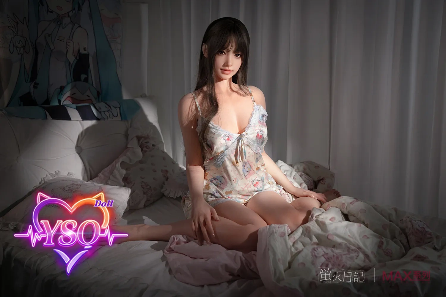 SanMu - 165cm (5.4ft) Premium Silicone Homely Beauty: Hyper-Flexible EVO Skeleton & Lifelike Texture - 100% Fully Customizable Lifestyle Companion