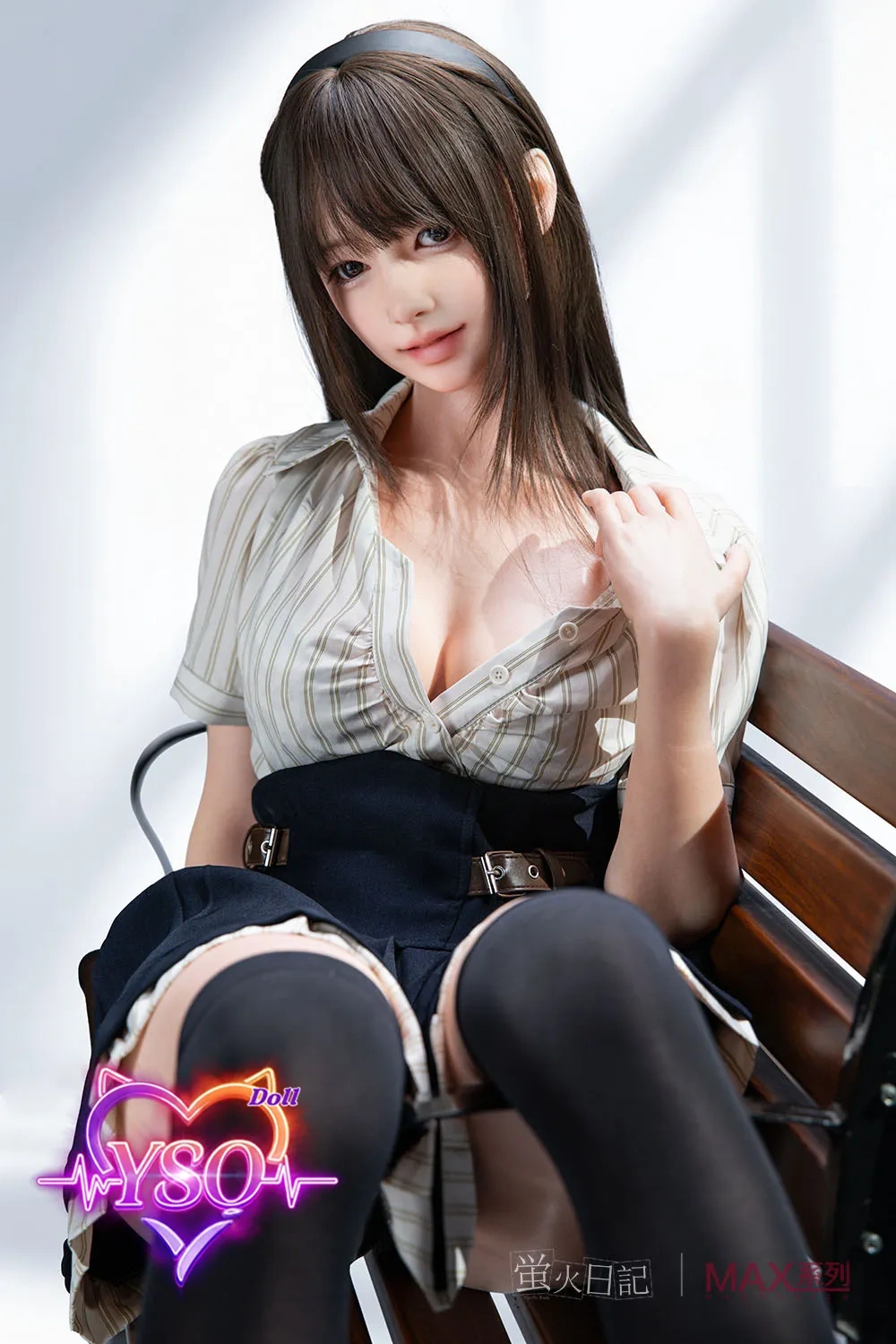 SanMu- 165cm (5.4ft) Soulful Companion: Premium Platinum Silicone Doll with Lifelike Warmth & Serene Presence - 100% Fully Customizable