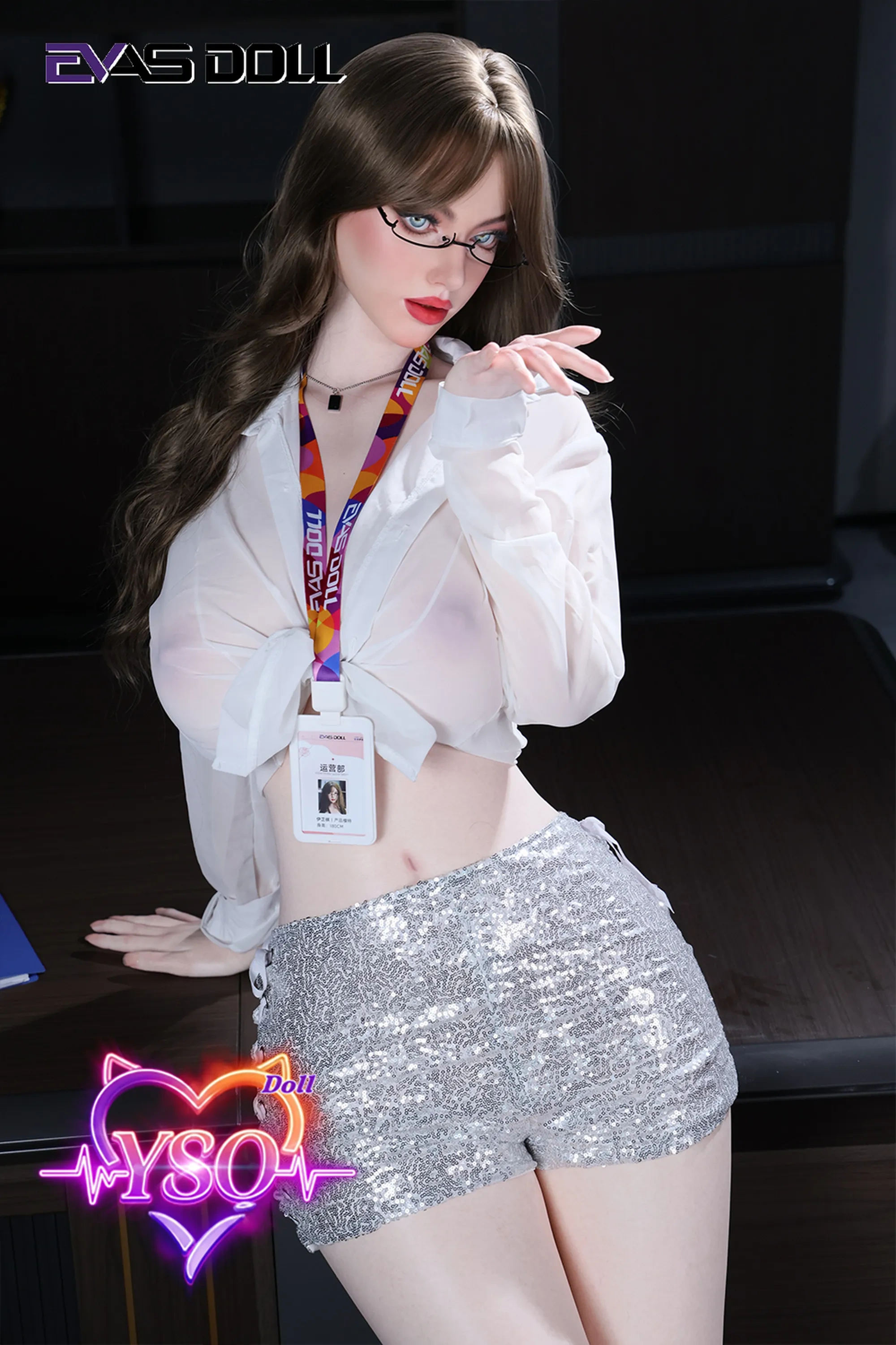 Epher - 180cm (5.9ft) Sovereign Executive: Full Solid Platinum Silicone Doll - Majestic H-Cup OL Edition - 100% Fully Customizable Masterpiece