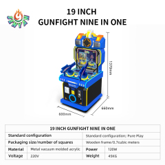 19 inch Gunfight Nine in One