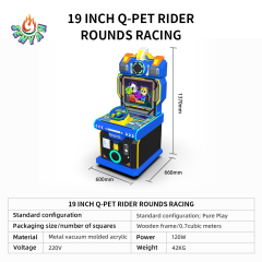 19 inch Q-Pet Rider Rounds Racing