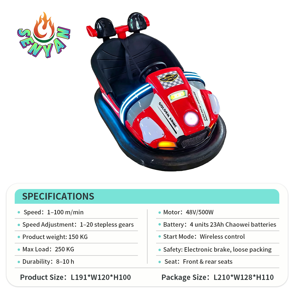 Battery-powered ground-net model bumper car with inflatable tires