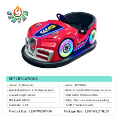 Double-person standard model drift racing car
