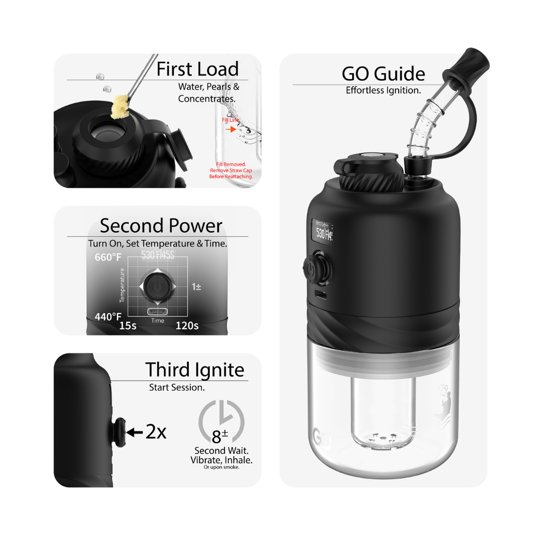 Yocan Black Series - GO Concentrate Vaporizer