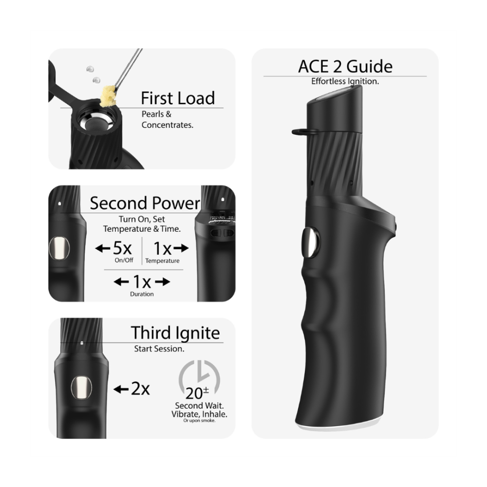 Yocan Black Series - Ace 2 Concentrate Vaporizer