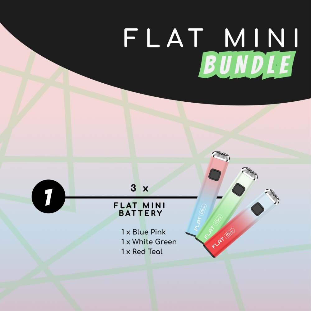 Yocan FLAT Mini Trio Bundle - BWR