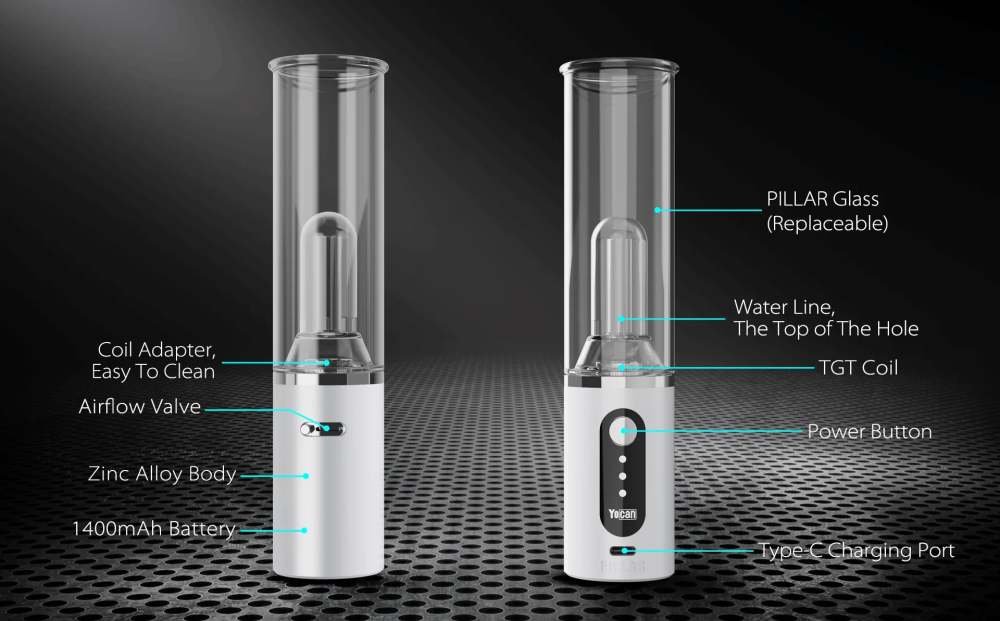 Yocan Pillar - Smart E-Rig Concentrate Vaporizer