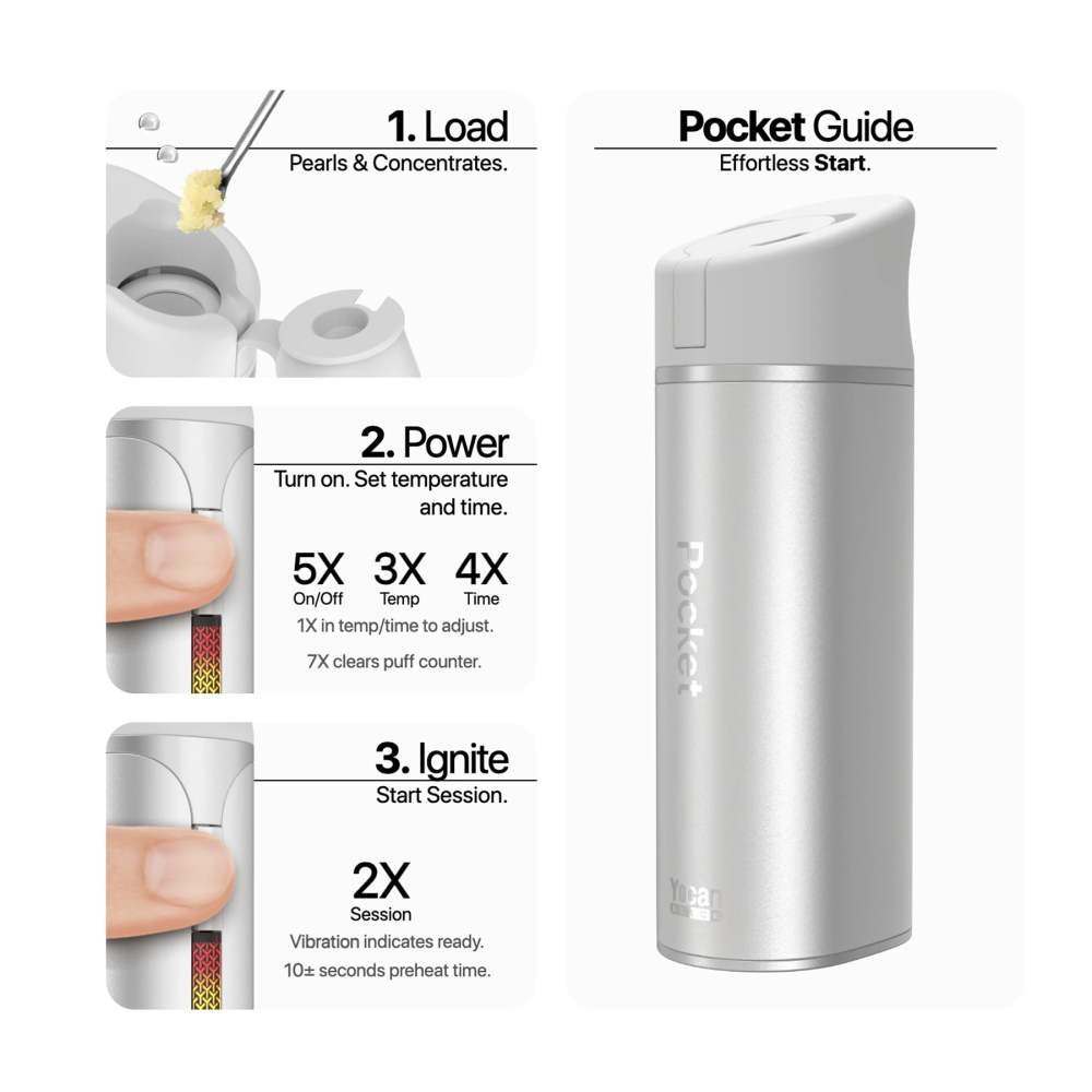 Yocan Black Pocket Concentrate Vaporizer