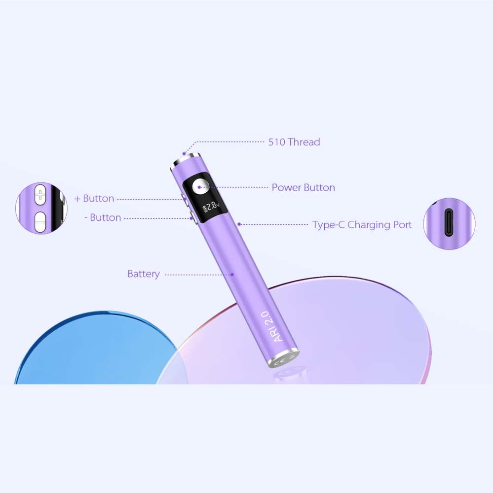 Yocan ARI 2.0 Dab Pen Battery