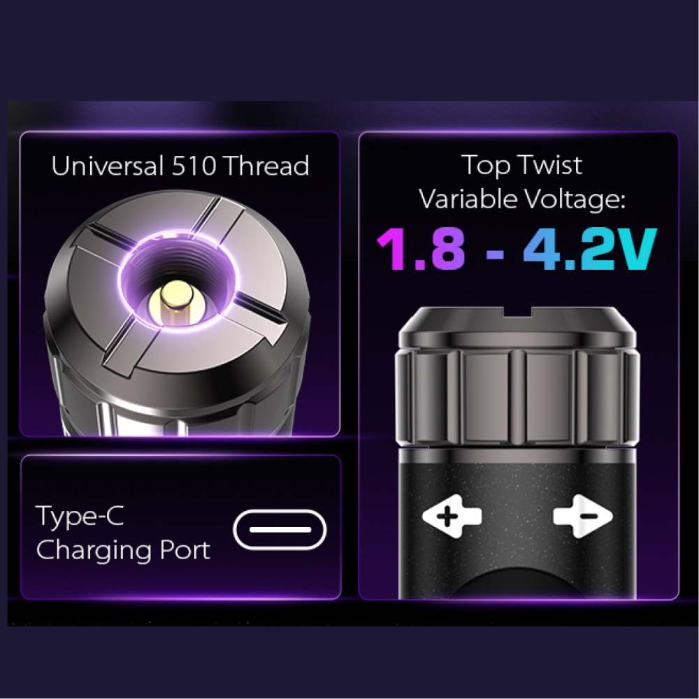 Yocan Lux 2.0 Dab Pen Battery