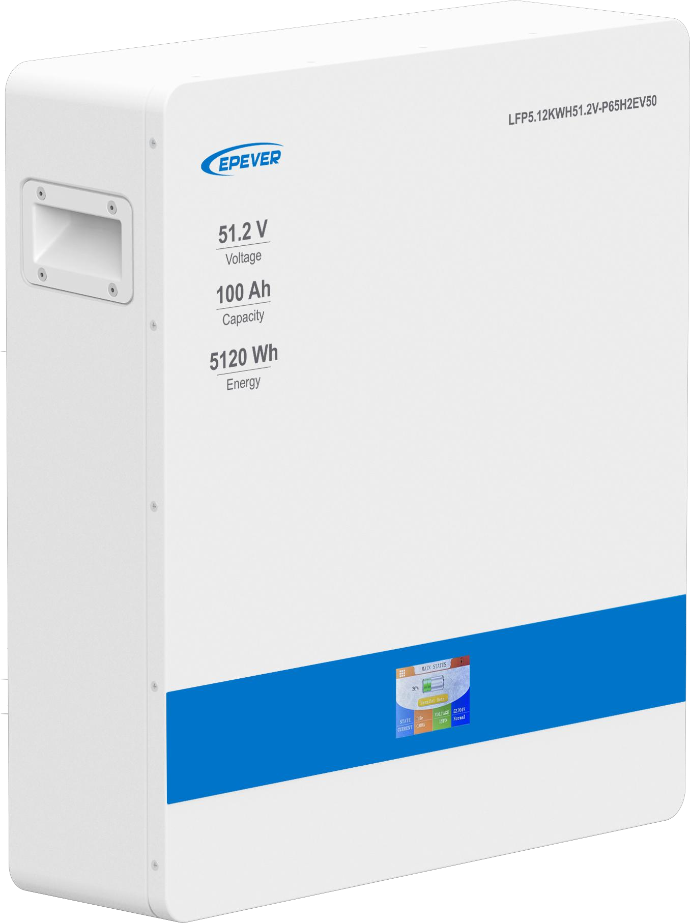 EPEVER-LFP5.12KWH51.2V-P65H2EV50