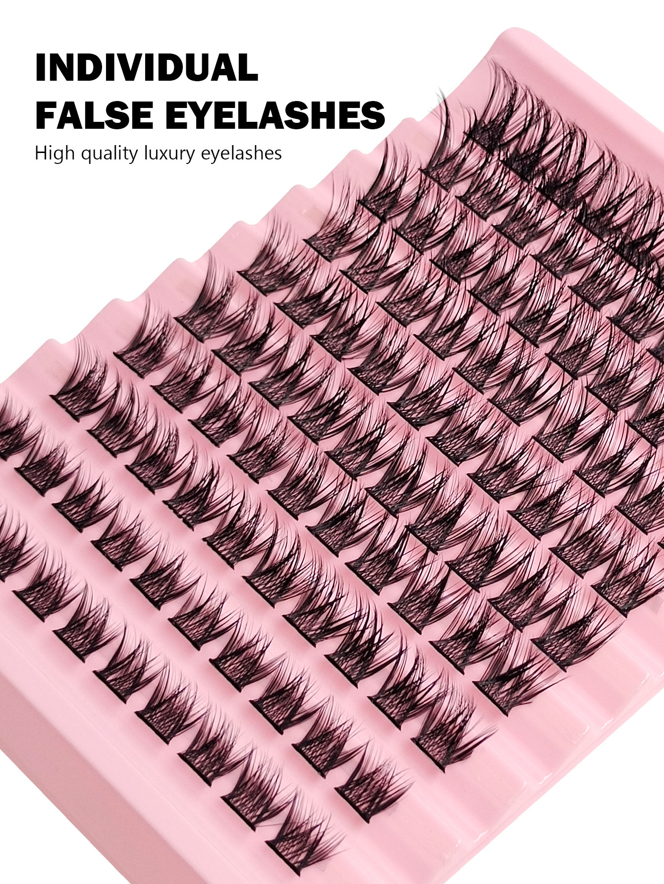 Asiteo 100Pcs Individual Lashes Extensions Manga Eyelash Clusters Wispy False Eyelashes Natural Look Fake Eyelashes At Home