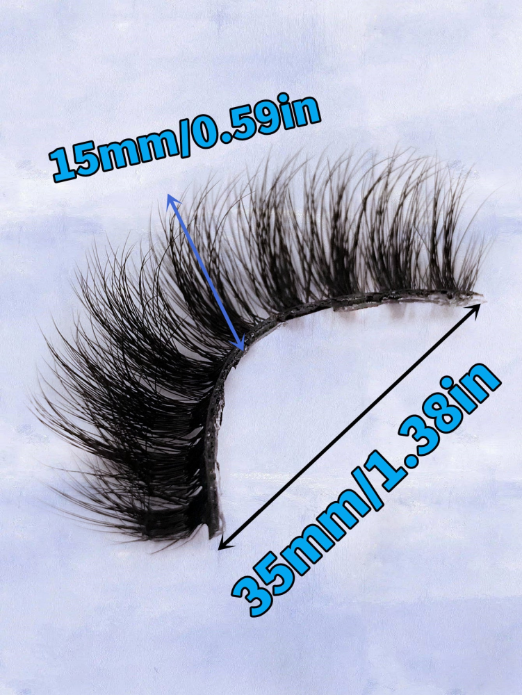 1-Pair Natural False Eyelash Thick Curling  False Eyelash