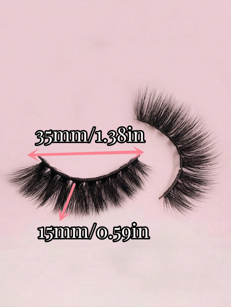 1 Pair Wispy Natural Lashes - Reusable, and Lightweight for a Dramatic Eye Makeup Look