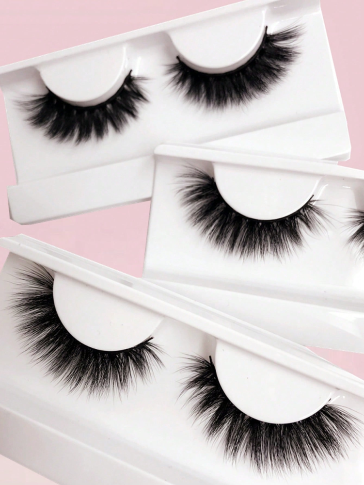 1 Pair Wispy Natural Lashes - Reusable, and Lightweight for a Dramatic Eye Makeup Look