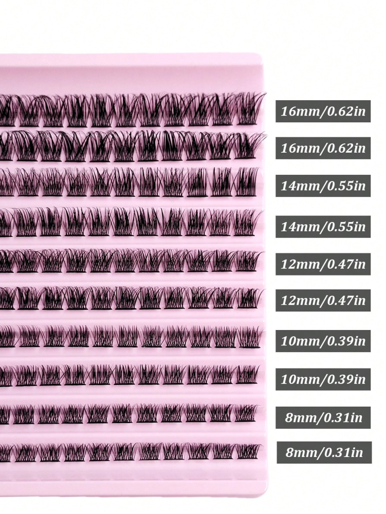 120 Clusters Individual Cluster Lashes DIY Lash Extension Crossed Wispy Soft Daily Cluster Lashes Thin Band Natural False Eyelashes Lash Clusters, Eyelash Clusters, Individual Eyelashes, Lashes, Fake Lashes