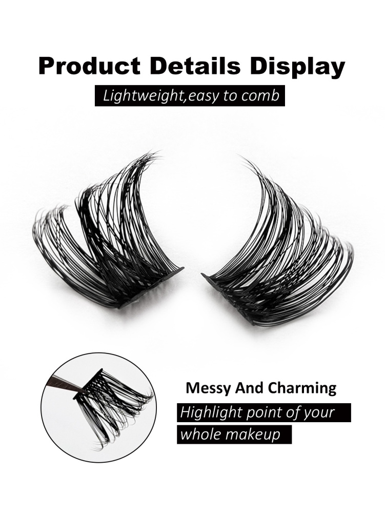 120PCS D Curl DIY Lash Clusters For Individual Lashes Volume Eyelashes Long-Lasting​ Eyelash Extensions Thick Natural Looking Fake Lashes Lash Clusters, Eyelash Clusters, Individual Eyelashes, Lashes, Fake Lashes