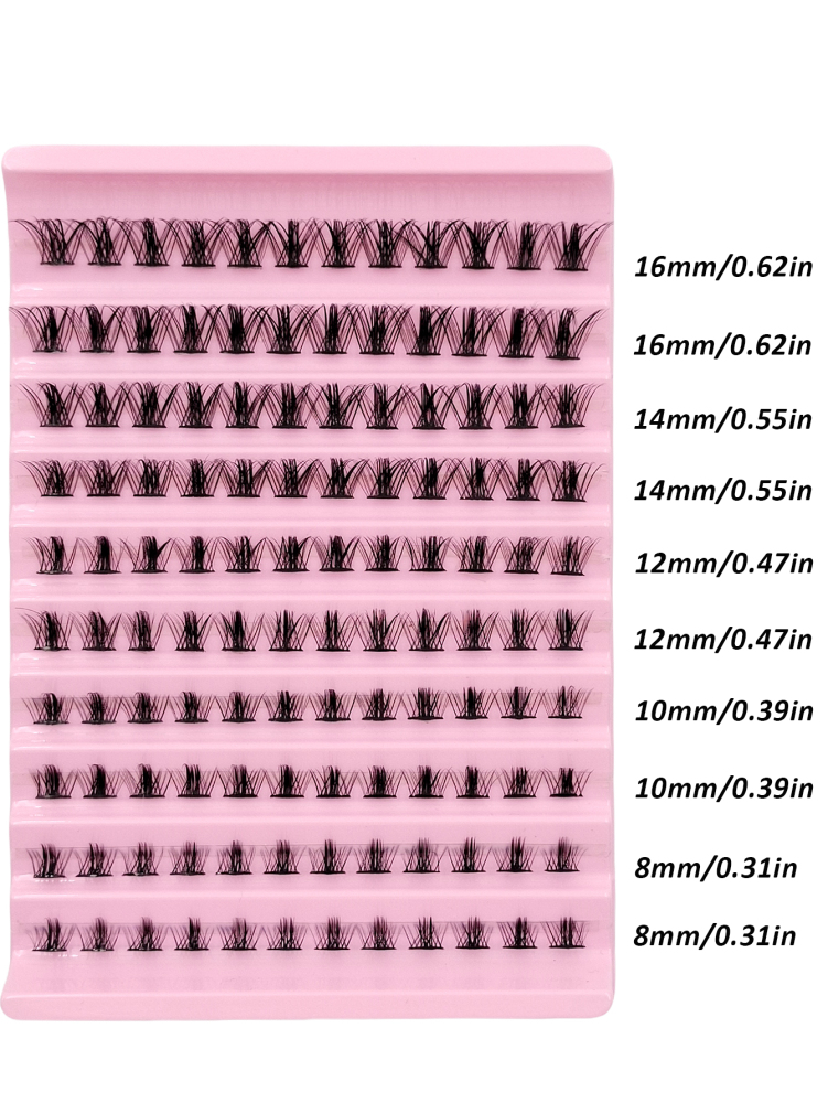 120PCS D Curl Clusters Lash Fluffy Soft Eyelash Extension Wispy Cluster Lash Thin Band Crossed Natural Look False Eyelashes For Daily Life&Wedding&Dating&Party&Music Festival&Spring Day&Travel Lash Clusters,Eye Lash Clusters,Individual Eyelashes,Lashes,Fa