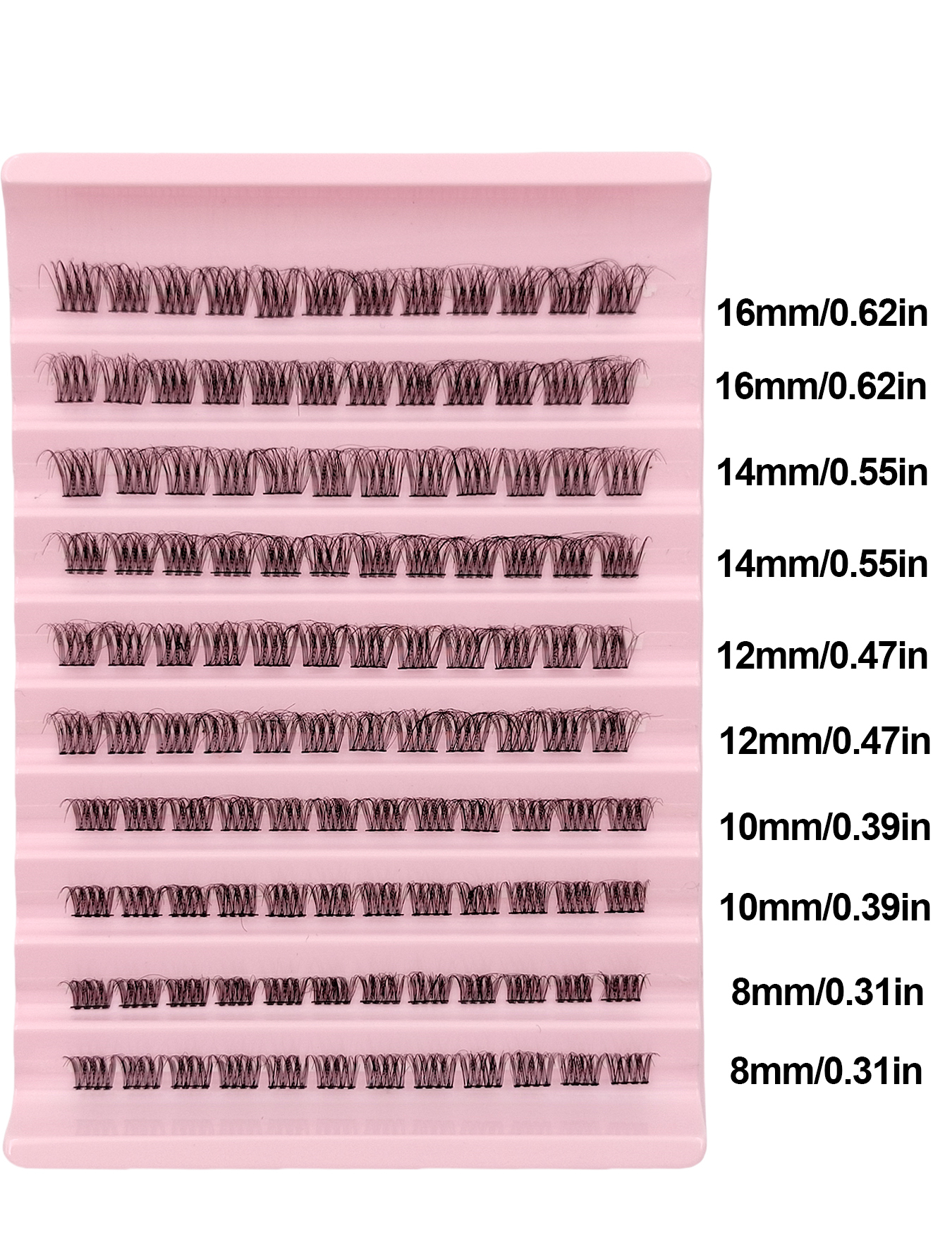 120PCS D Curl Thickness 0.03mm Clusters Lashes Eyelash Production Process Upgrade /Really Soft & Lightweight Wispy Cluster Lash Crossed Natural False Eyelashes