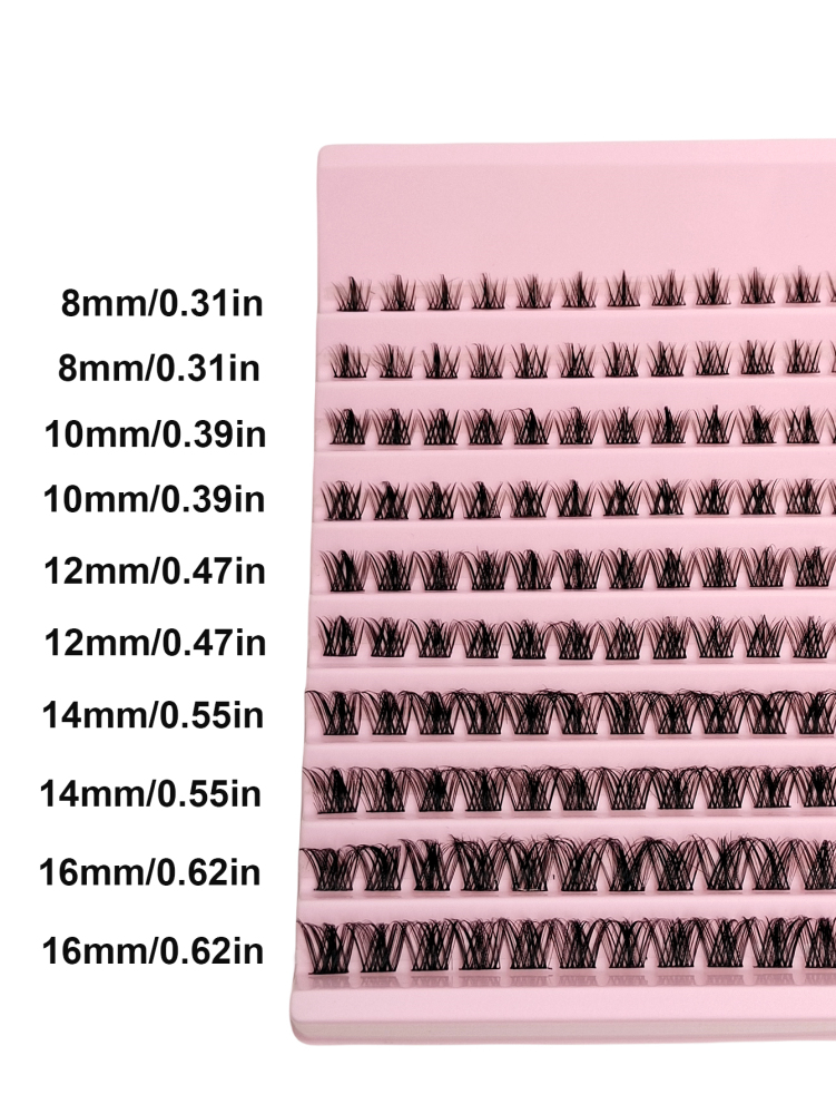 120 PCS DIY Cluster Mixed Length Lashes Natural Soft Eyelash Extension Curl Individual Lashes Can DIY Your Favorite Style At Home Lash Clusters,Eyelash Clusters,Individual Eyelashes,Lashes,Fake Lashes