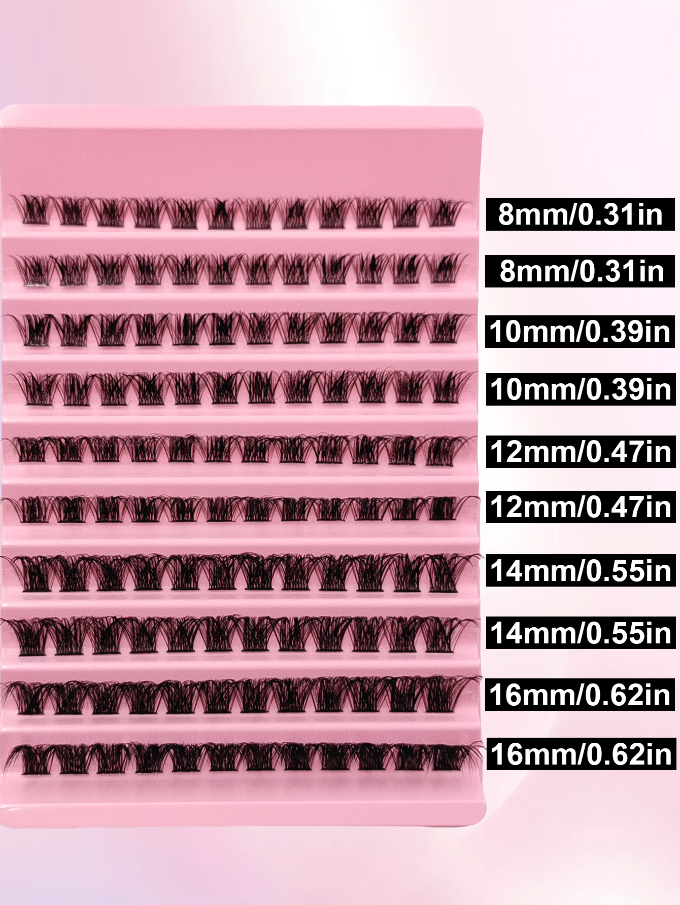 120 PCS D Curl Cluster Lashes Fluffy Soft DIY Eyelash Extension Natural Long Volume Individual Eyelashes Lash Clusters,Eye Lash Clusters,Individual Eyelashes,Lashes,Fake Lashes