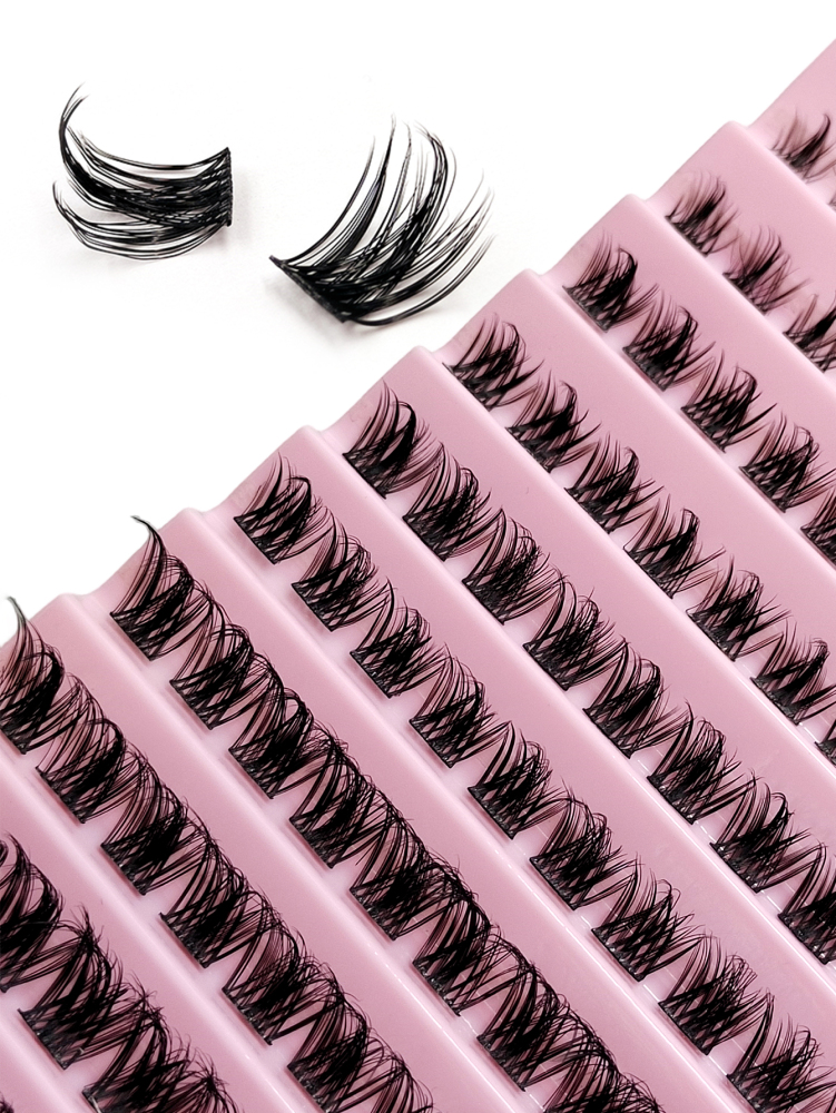 120 PCS DIY Cluster Mixed Length Lashes Natural Soft Eyelash Extension Curl Individual Lashes Can DIY Your Favorite Style At Home Lash Clusters,Eyelash Clusters,Individual Eyelashes,Lashes,Fake Lashes