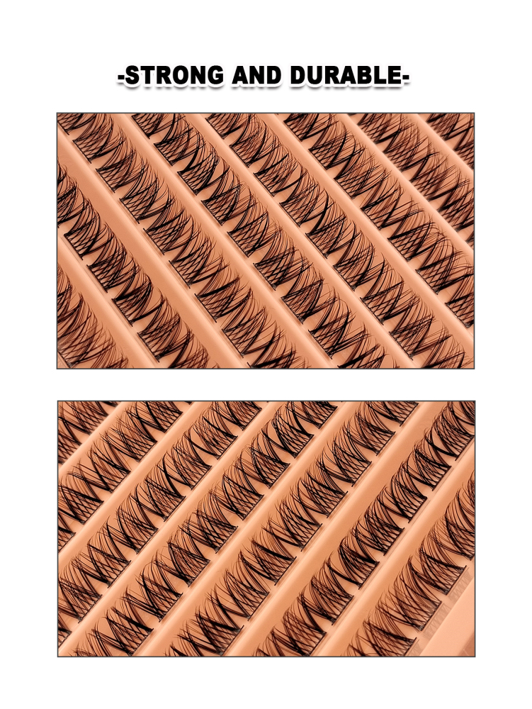110 Clusters Reusable Individual Eyelashes Natural Look, Eye Lash Clusters DIY Eyelash Extensions ,Soft & Comfortable, Easy Wearing Lash Clusters,Eye Lash Clusters,Individual Eyelashes,Lashes,Fake Lashes